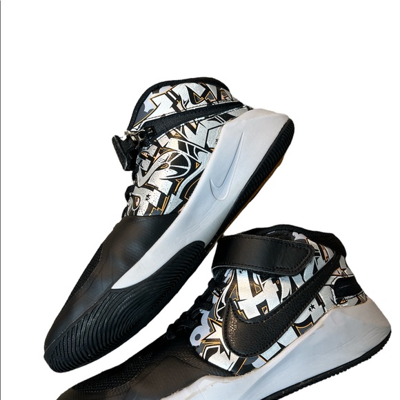 Nike Shoes Nike Zoom Kids Graffiti Basketball Shoes Poshmark